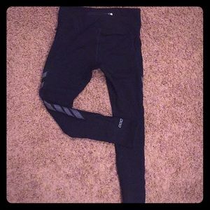 Lorna Jane Black Leggings with mesh detail!!